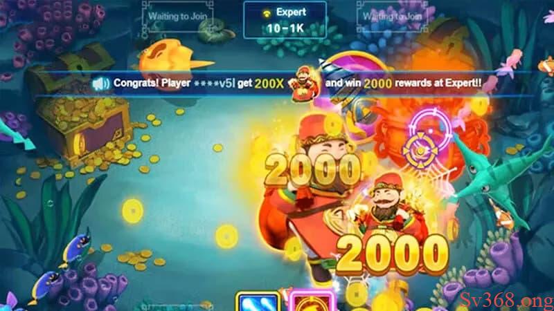 Tính năng trong game Cai Shen Fishing